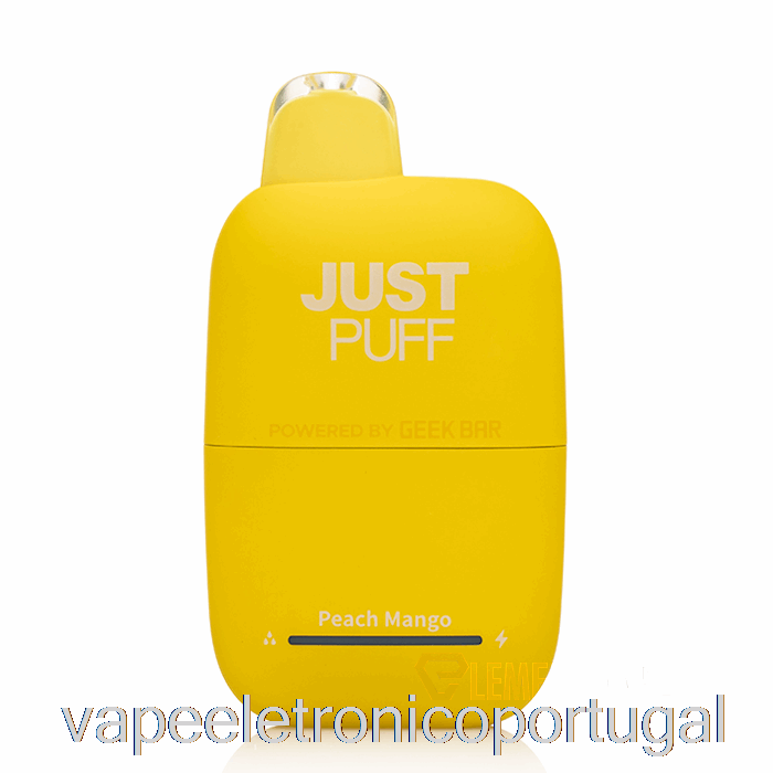 Vape Eletrônico Justpuff 6000 Manga Pêssego Descartável
